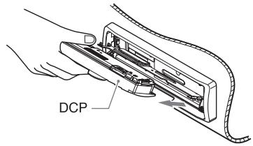 CLARION FB289RBT - Retrait du DCP - 3