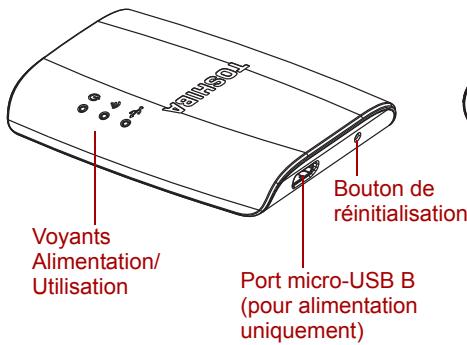 TOSHIBA ADAPT WIFIC - Vue d'ensemble du produit - 1
