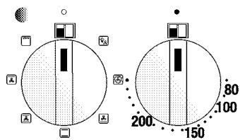 LEISURE CMO9W - fonctionnement du four multifonctions (côte gauche) - 2