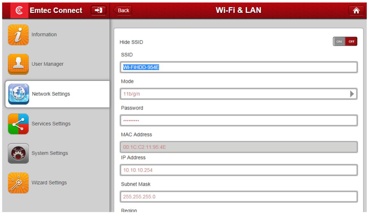 EMTEC 1TO WIFI USB 3.0 - SSID : - 1