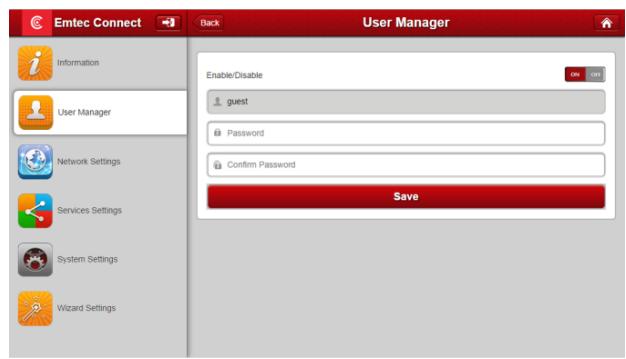 EMTEC 1TO WIFI USB 3.0 - Configurer mot de passer "Invite": - 2