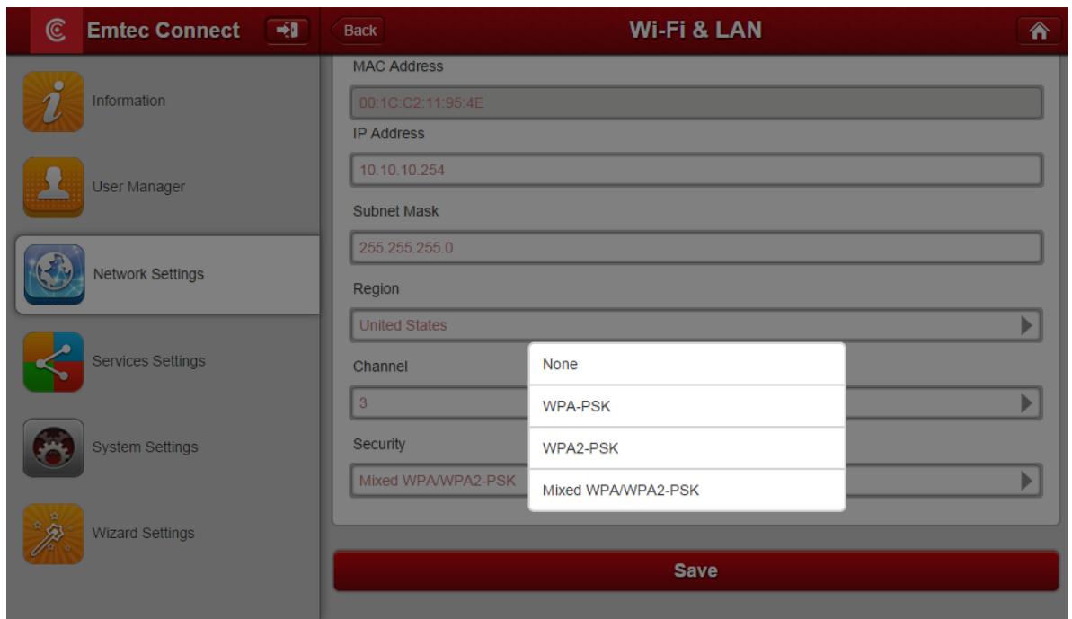 EMTEC 1TO WIFI USB 3.0 - Sécurité - 1