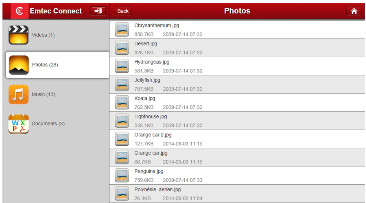 EMTEC 1TO WIFI USB 3.0 - Visualiser des images - 1