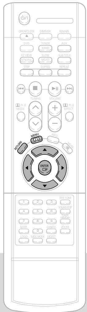 SAMSUNG HTDB 120cobI - Configuration de la langue - 1