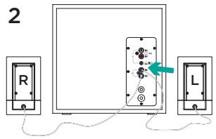 LOGITECH Z533 - Installation - 2