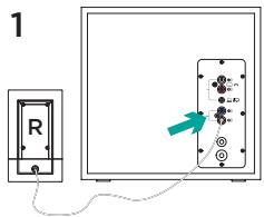 LOGITECH Z533 - Installation - 1