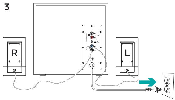 LOGITECH Z533 - Installation - 3