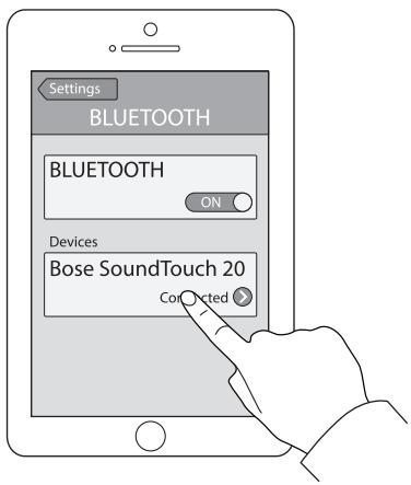 BOSE SOUNDTOUCH 30 III B - Jumelage d'un apparéil compatible Bluetooth® - 2