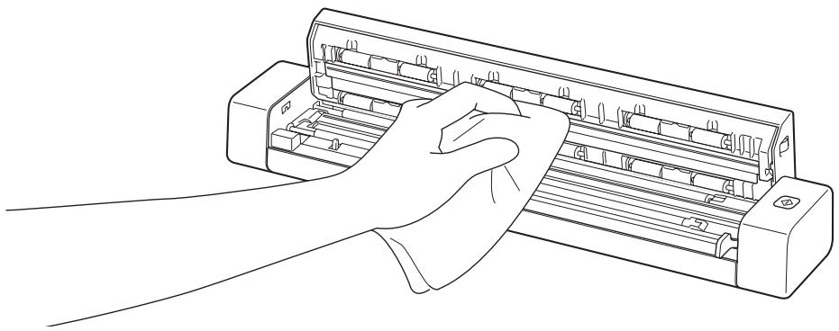 BROTHER DS620 - Nettoyage de l'intérieur du scanner - 2