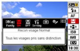 CASIO EX-Z1080 - Prise de vue avec reconnaissance de visage (Mode normal) - 1