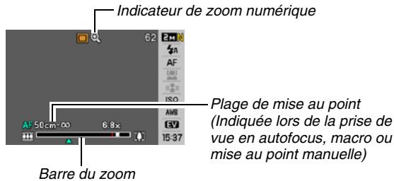 CASIO EX-Z1080 - ■ Point de transition entre le zoom optique et le zoom numérique - 1