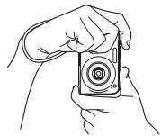 CASIO EX-Z1080 - Prise en main correcte de l'appareil photo - 2