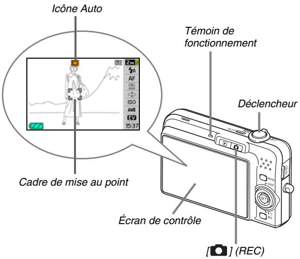 CASIO EX-Z1080 - Enregistrement d'une photo - 1