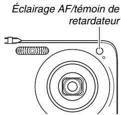 CASIO EX-Z1080 - Utilisation du retardateur pour prendre une photo - 1