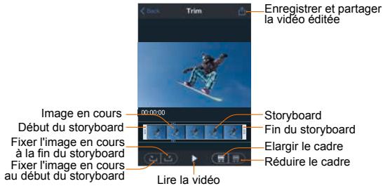 PNJ S70 PLUS - Découpage des fichiers video (trim videos) - 1