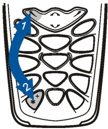 NOKIA 3510 - Verrouillage du clavier - 2