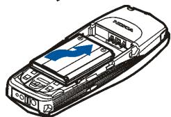 NOKIA 3510 - ■ Installer la carte SIM et la batterie - 4