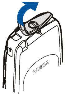 NOKIA 3510 - Placer la bride de transport - 1