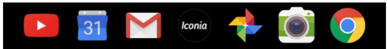 ACER iCONiA ONE 7 B1-7A0-ROFY16 GO BLANCHE - Barre des favors - 1