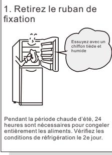 TCL RB275GM1110 - Préparations avant utilisation - 1