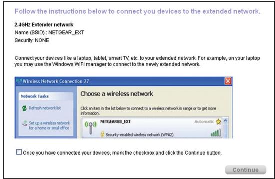 NETGEAR PRT WN3000RP-200PES - Connexion avec la configuration par navigateur Web - 3