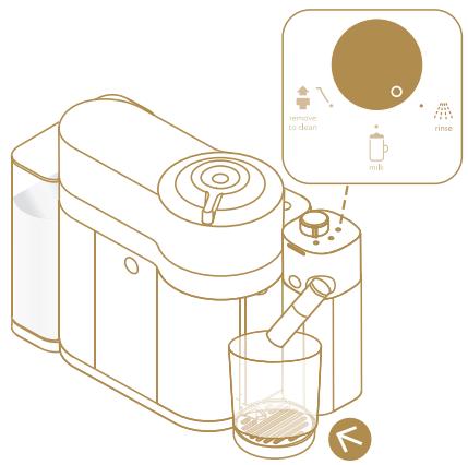 DELONGHI ENV300B - Préparation à base de lait et rinceage quotidien - 8