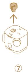DELONGHI ENV300B - Démontage du pot à lait - 6