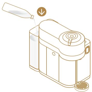 DELONGHI ENV300B - Préparation du café - 1