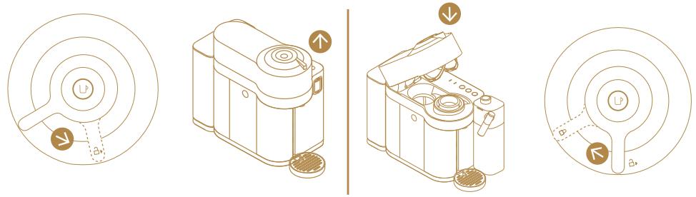DELONGHI ENV300B - Ouverture/fermeture - 1