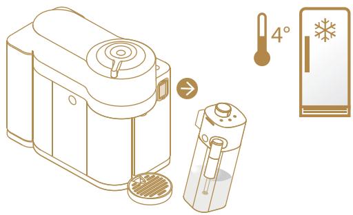 DELONGHI ENV300B - Préparation à base de lait et rinceage quotidien - 10