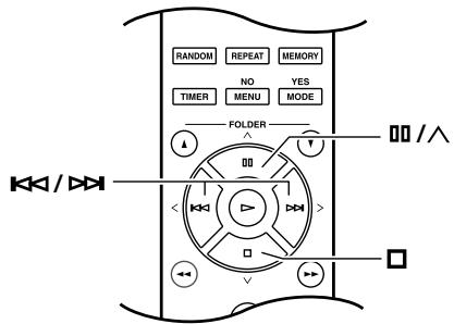 ONKYO CS-1045 S ARGENT - Sélection de pistes en mode Navigation - 1