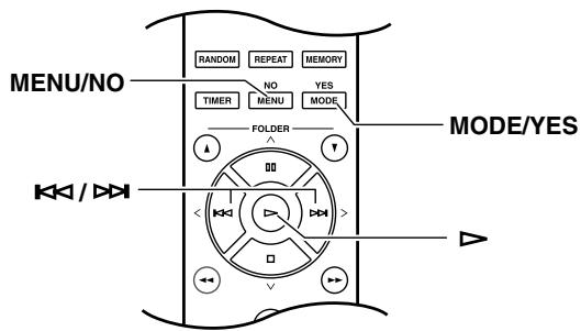 ONKYO CS-1045 S ARGENT - Effacer le nom d'une préselection - 1