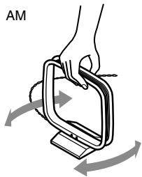 ONKYO CS-1045 S ARGENT - Réglage de l'antenne - 2