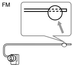 ONKYO CS-1045 S ARGENT - Réglage de l'antenne - 3