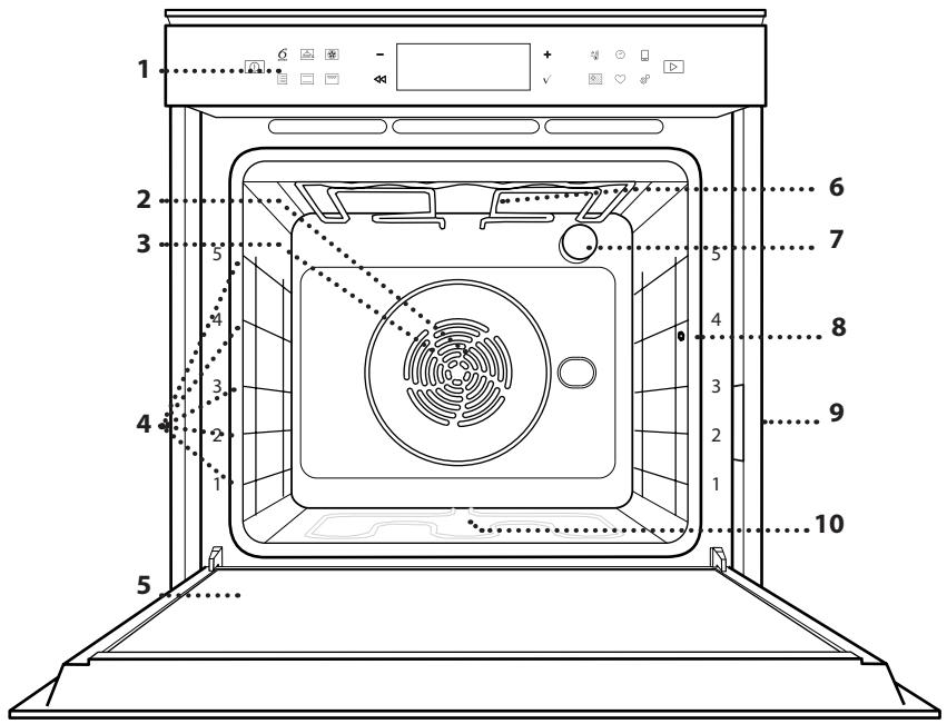 WHIRLPOOL W70M44S1PBSS - DESCRIPTION DU PRODUIT - 1