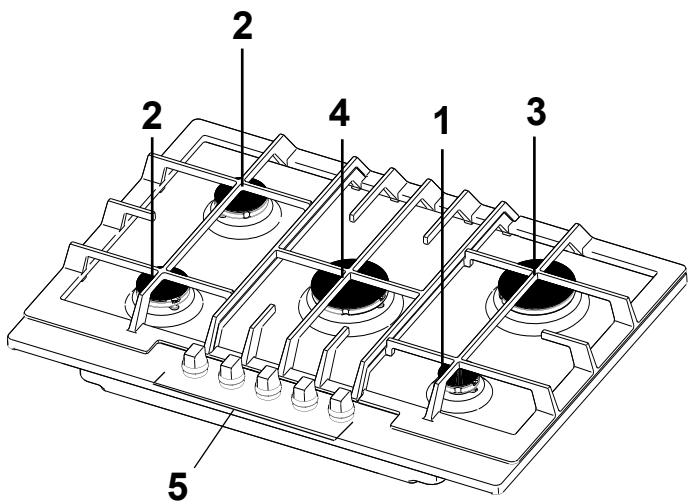 FAURE FGS751ITW - Description de l'appareil - 1