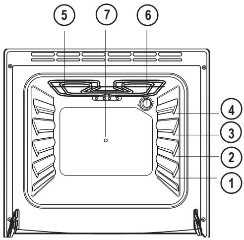 FAURE FYB451X - L'interieur de four - 1