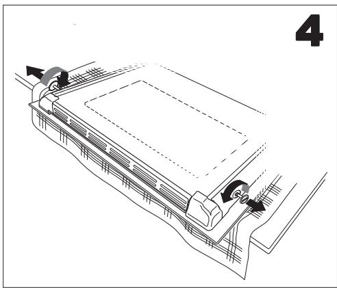FAURE FYB451X - Porte vitrée du four - 4