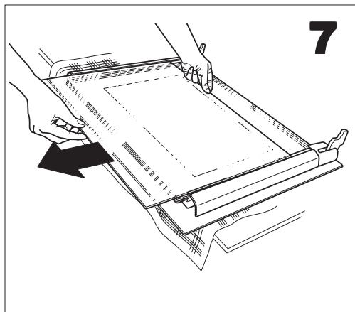 FAURE FYB451X - Porte vitrée du four - 7