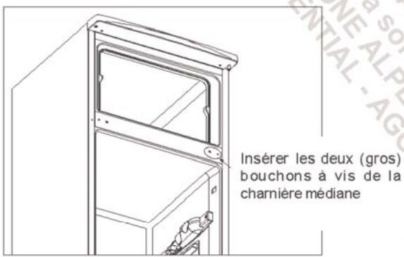 VESTFROST DDV2275SL - Inversion de la porte - 5