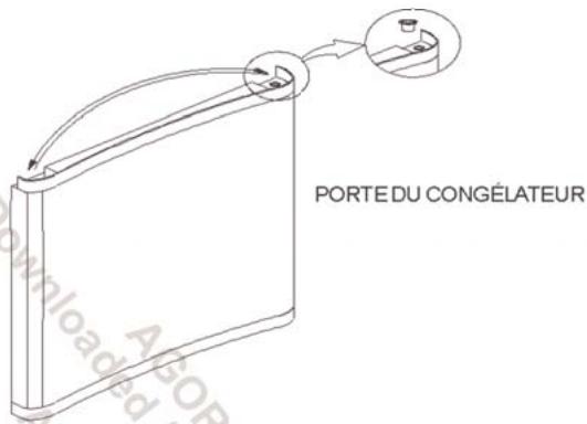 VESTFROST DDV2275SL - Inversion de la porte - 8