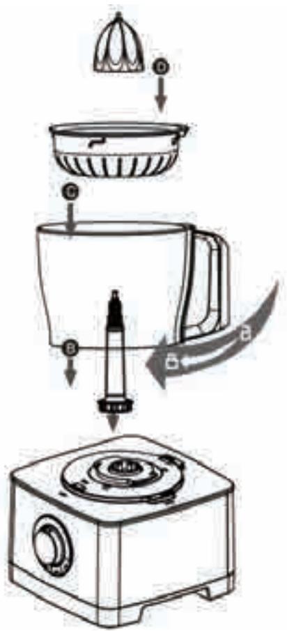 KITCHENCOOK EVERYTIME RED - Presse-agrumes - 1