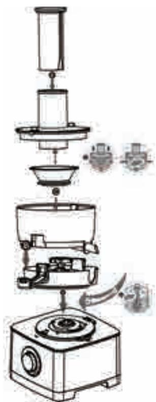 KITCHENCOOK EVERYTIME RED - Pressoir/ Centrifugeuse - 1