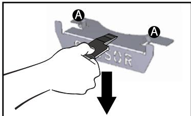 DE DIETRICH DOP8575W - DEMONTAGE ET REMONTAGE DE LA PLAQUE "SENSOR" - 1