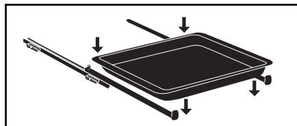 DE DIETRICH DOP8575W - INSTALLATION ET DEMONTAGE DES RAILS COULISSANTS - 3