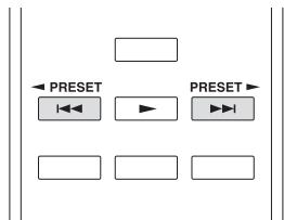 ONKKYO CRN765 - Sélection des stations préregliées - 1