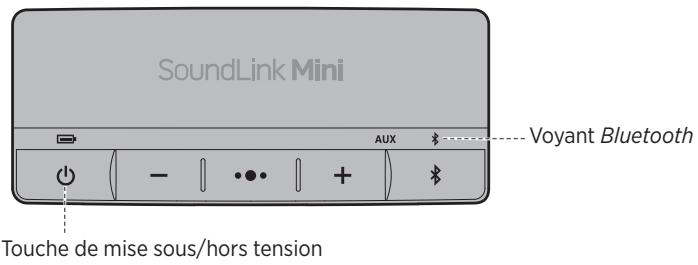 BOSE SOUNDLINK MINI II SPECIALEDITION BLANC - Mise sous/hors tension - 1