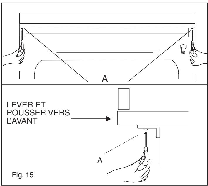 FRATELLI ONOFRI EV 107 DFR ROUGE - DEMONTAGE DE LA TABLE DE TRAVAIL - 3