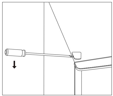 DARTY SCDD380NF21X - Réversibilité de la porte - 4
