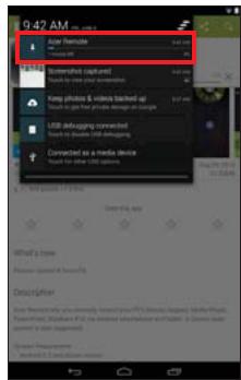 ACER B1-730HD - Play Store - 3